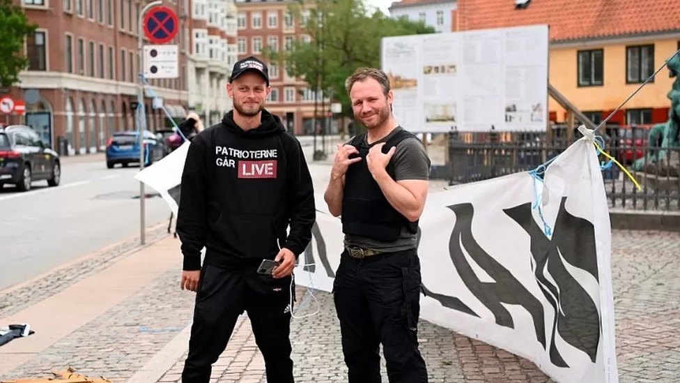 Danimarka’da da Kuran yakma eylemi!