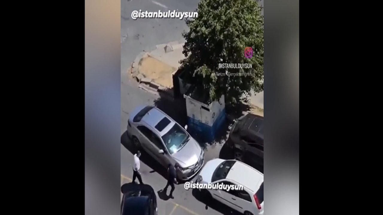 İstanbul’da trafik magandaları da iş başında! Kadın şoförün arabasının lastiklerini bıçakladı!
