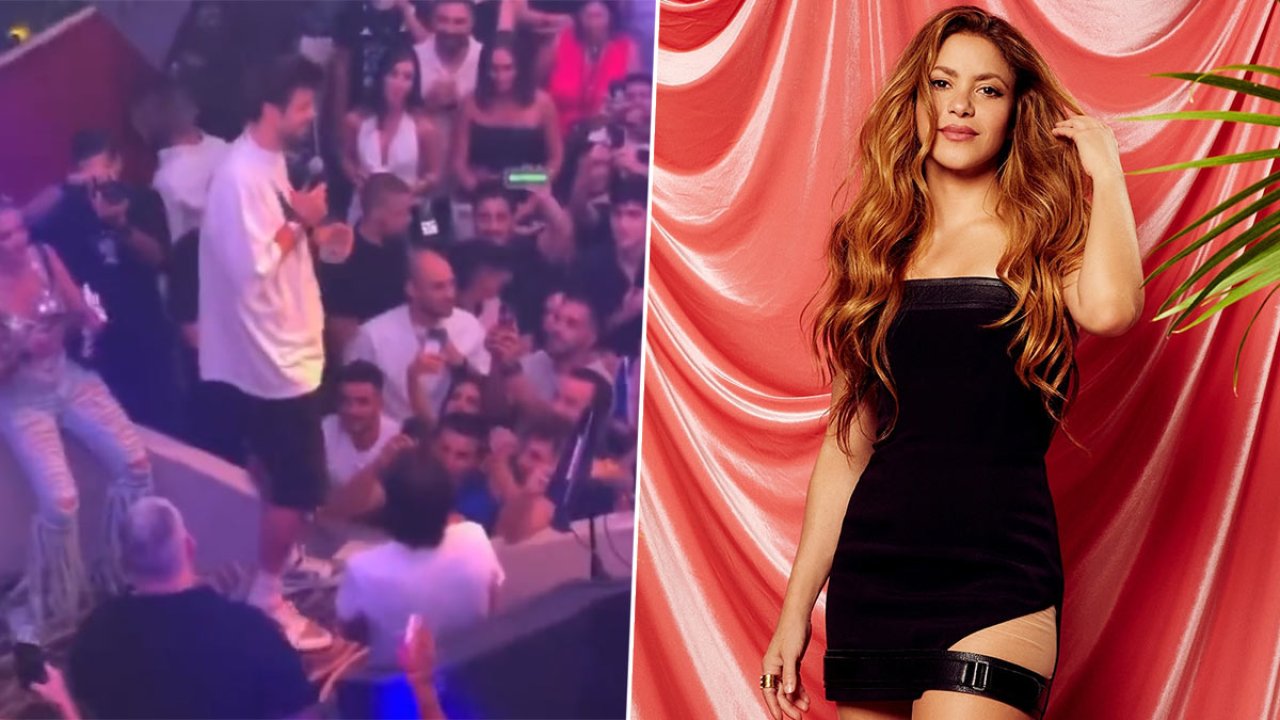 Pique'ye sahnede "Shakira" şoku! Tezahüratlara dayanamadı, mekanı terk etti…