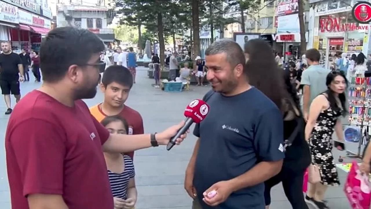 Sokak röportajına konuşan Suriyeli pahalılıktan şikayet etti!