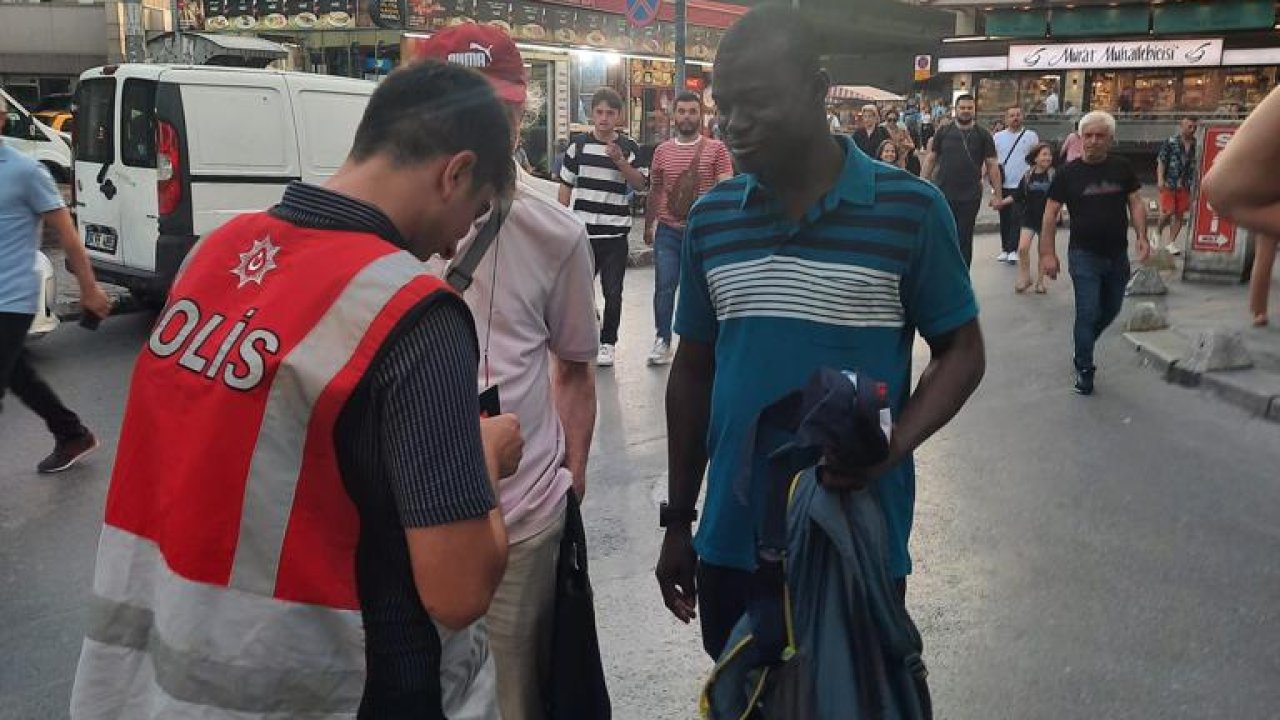 İstanbul'da kaçak göçmen ve narkotik denetimi