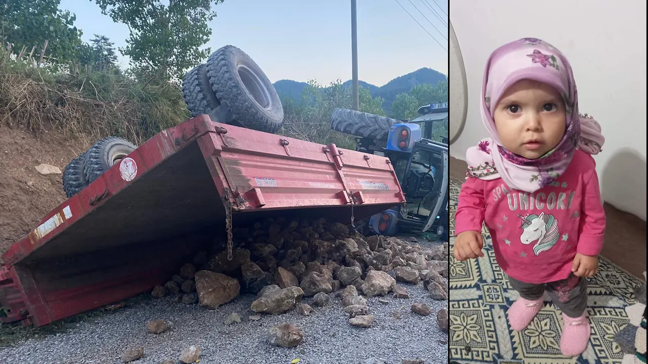 Bir traktör faciası daha: 2,5 yaşındaki kızı feci şekilde can verdi