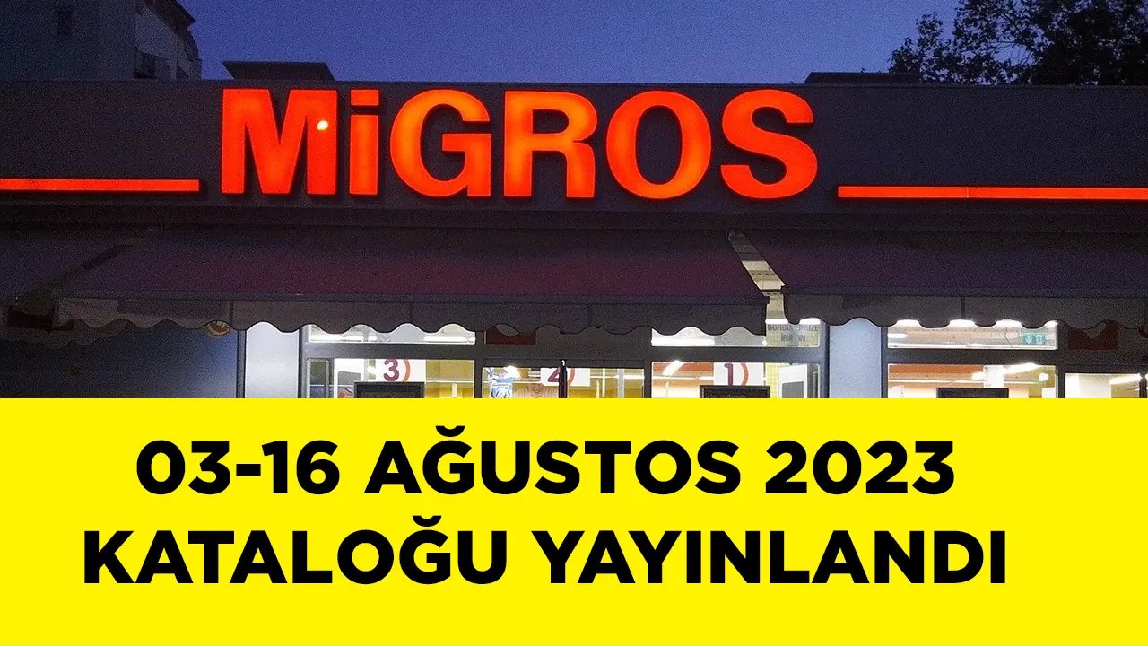 Migros'da Bu Ay Öyle İndirimli Ürünler Geliyor Ki! 03-16 Ağustos 2023