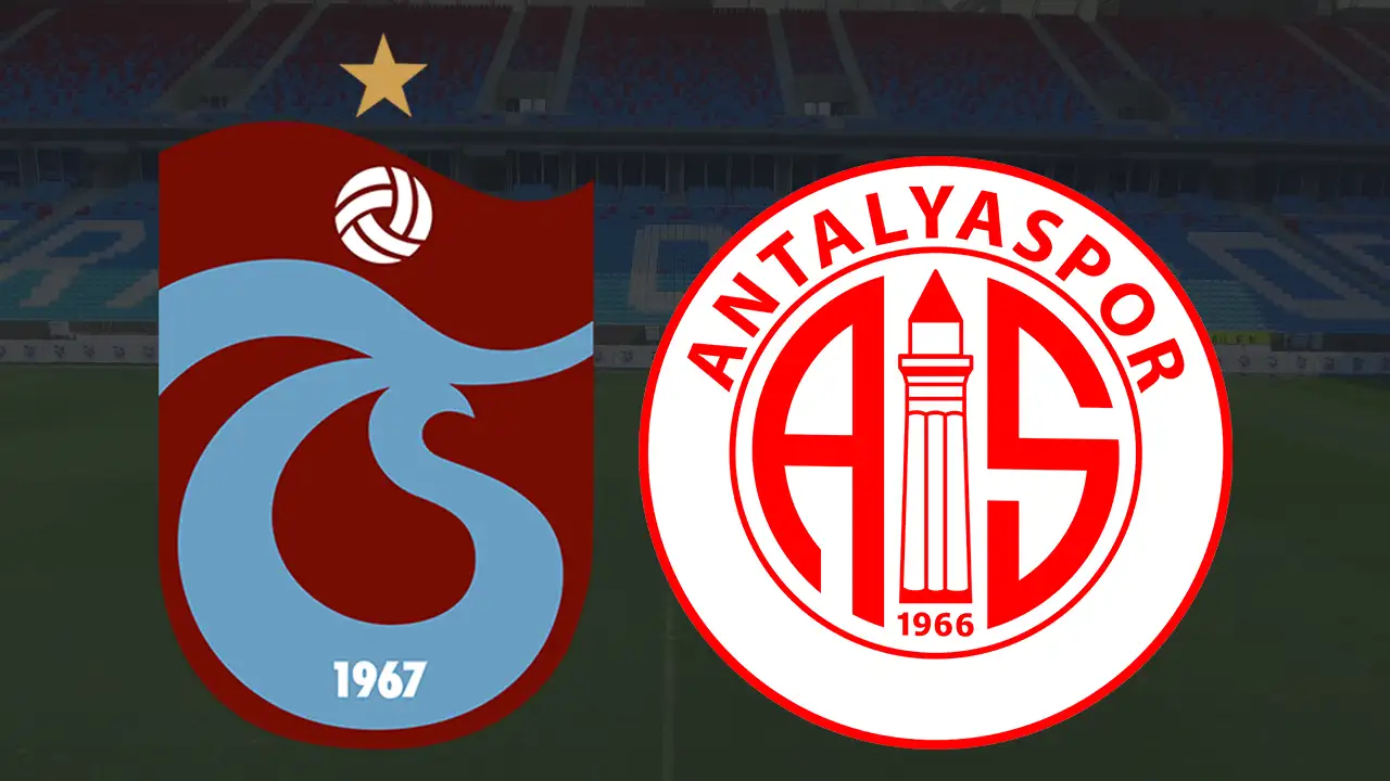 Trabzonspor Antalyaspor maçı muhtemel 11'leri 11 Ağustos