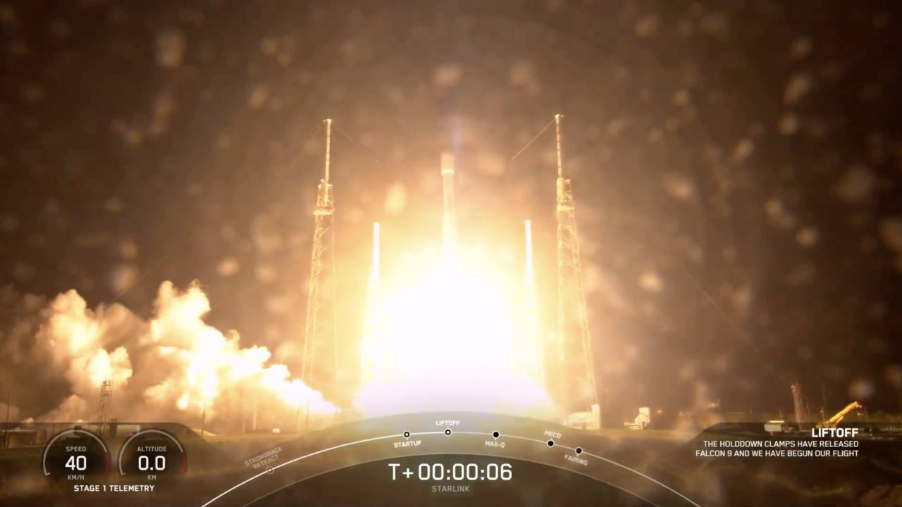 SpaceX, yeni Starlink uydularını attı!