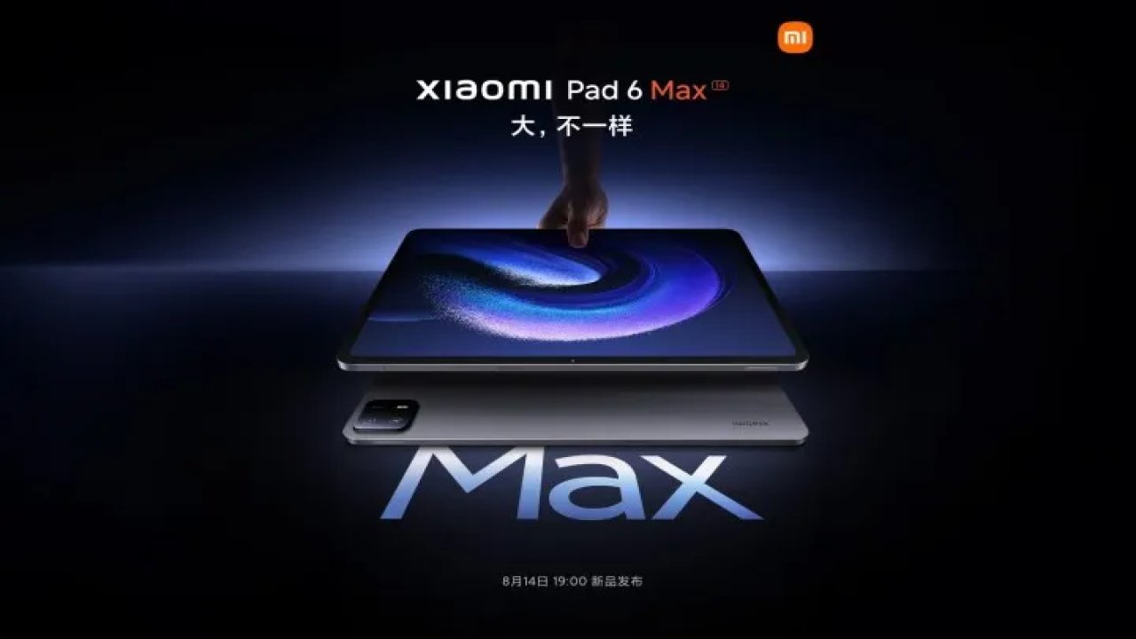 Xiaomi Pad 6 Max resmen doğrulandı!