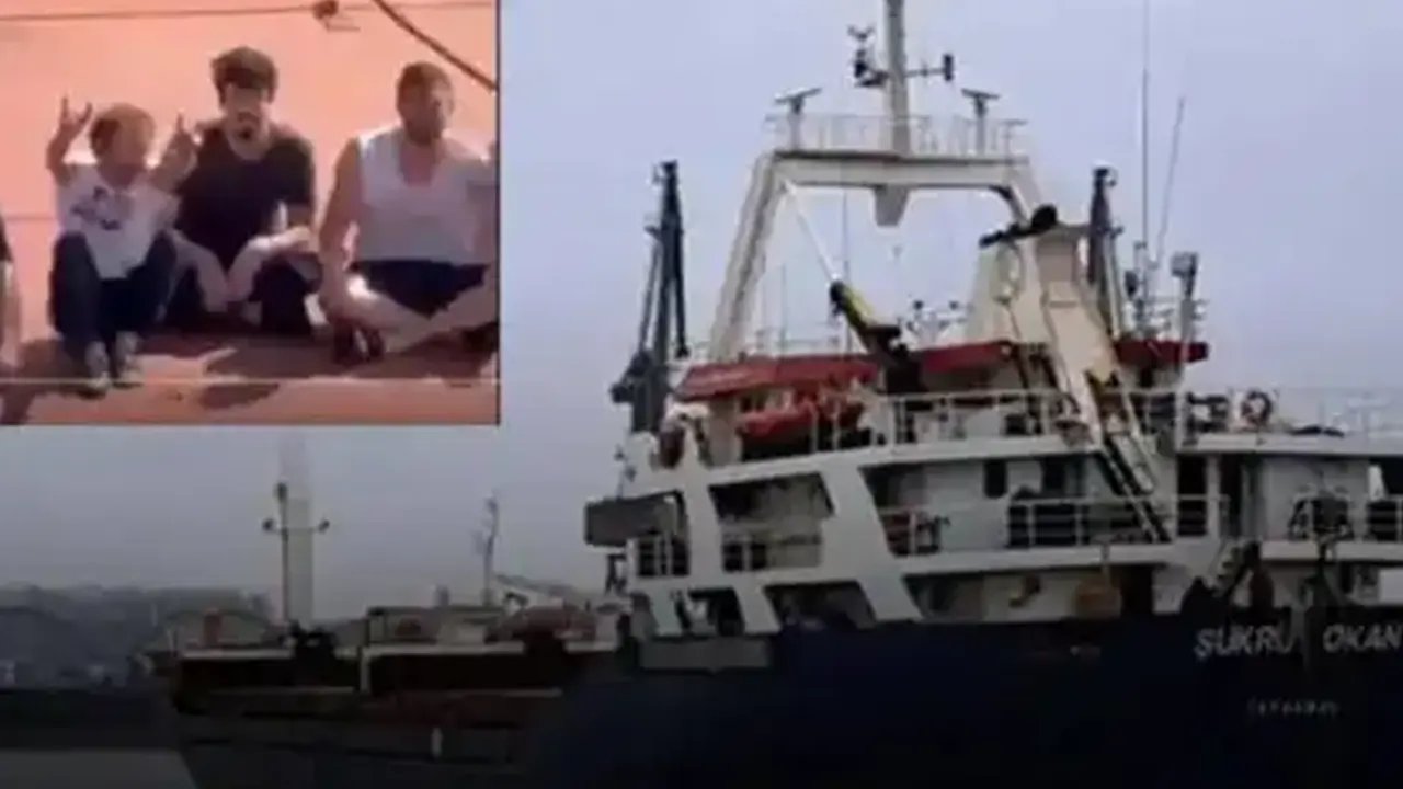 Türk gemisine Ruslardan denetim