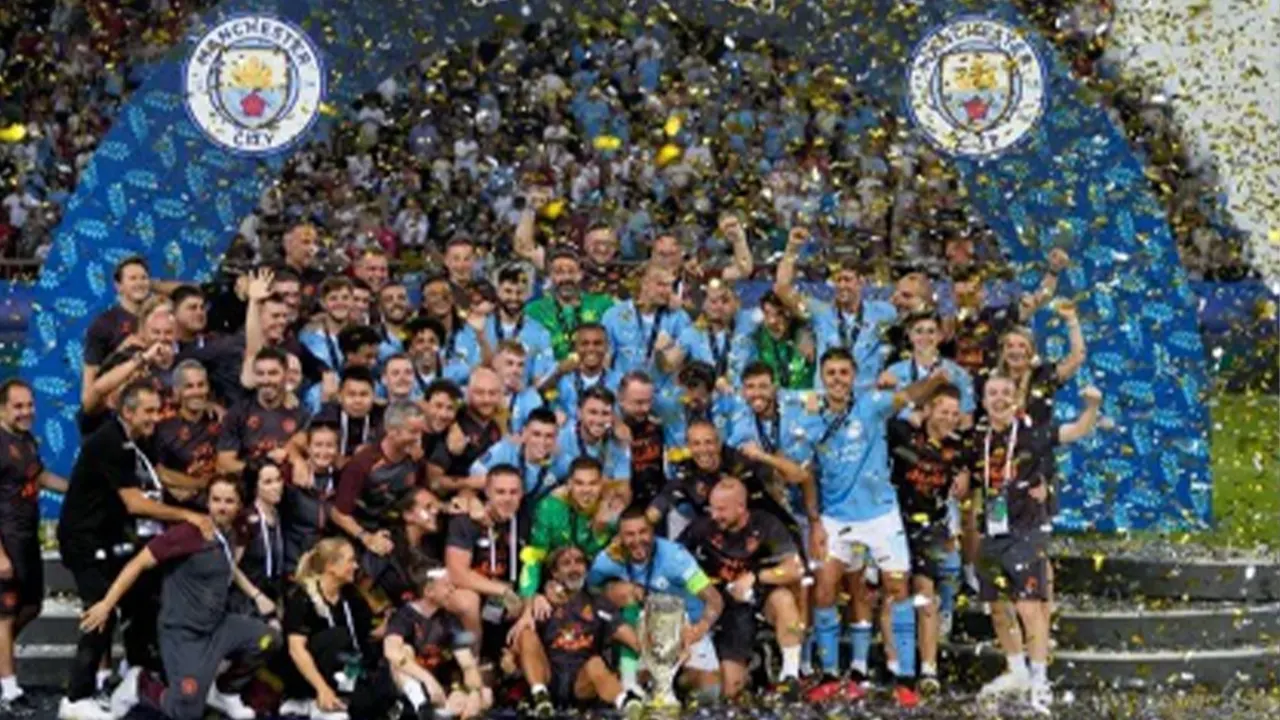 UEFA Süper Kupa'da zafer Manchester City'nin