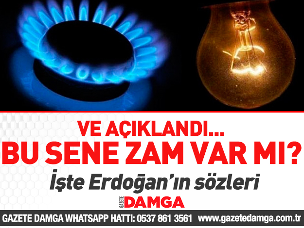 2019 yılında elektrik ve doğalgaza indirim