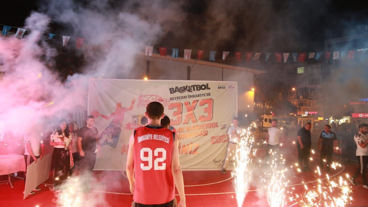 Ümraniye'de Sokak Basketbol Turnuvası’nda şampiyonlar belli oldu