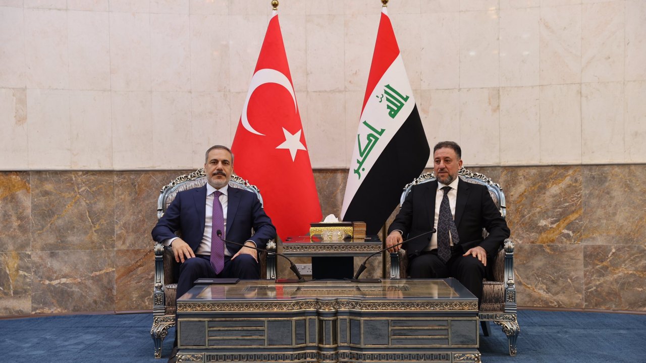 Fidan, Irak Başbakanı Sudani ve Egemenlik İttifakı Lideri Hançer ile görüştü