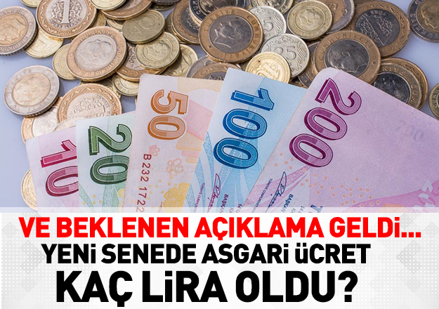 Asgari ücret belli oldu! İşçiler en az kaç lira maaş alacak