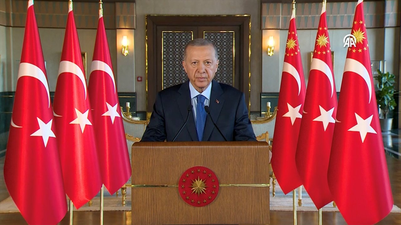 Cumhurbaşkanı Erdoğan'dan 30 Ağustos mesajında 'Türkiye Yüzyılı' vurgusu