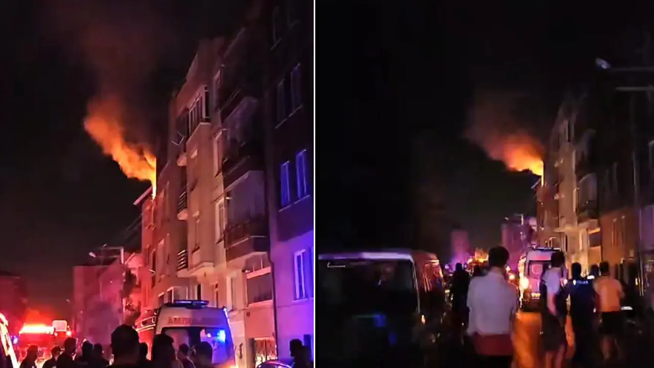 4 katlı binada patlama: 1 ölü