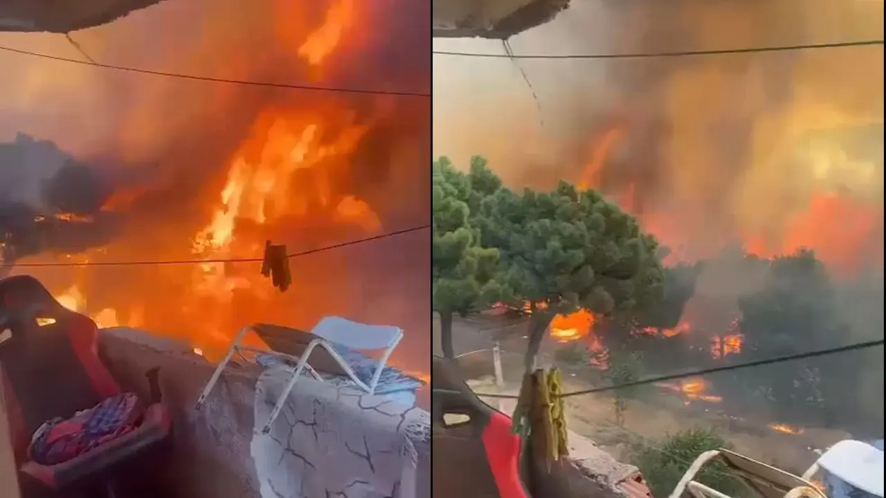 İstanbul'da orman yangını: Alevler yerleşim yerlerine yaklaştı