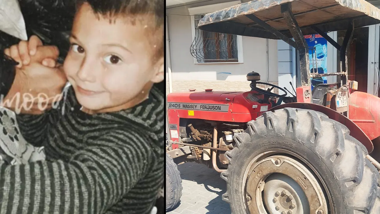 8 yaşındaki Eymen feci şekilde can verdi: Babasının kullandığı traktörün altında kaldı