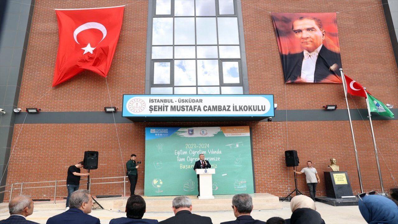 Şehit Mustafa Cambaz İlkokulu açıldı