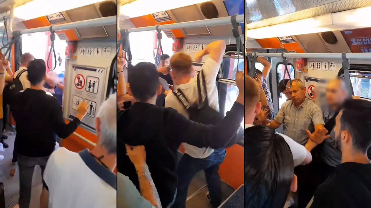 Metroda kadınların fotoğrafını çekti iddiası: Şüpheli yolcular tarafından dövüldü