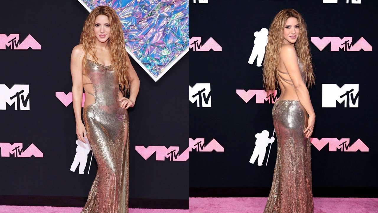 MTV VMA gecesinde Shakira bıçaklı dansıyla olay yarattı!
