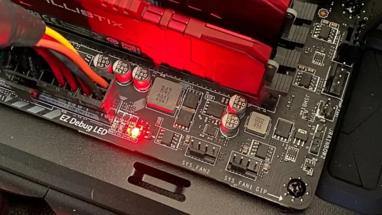 Anakart kırmızı CPU ışığı sorunu ve çözümü