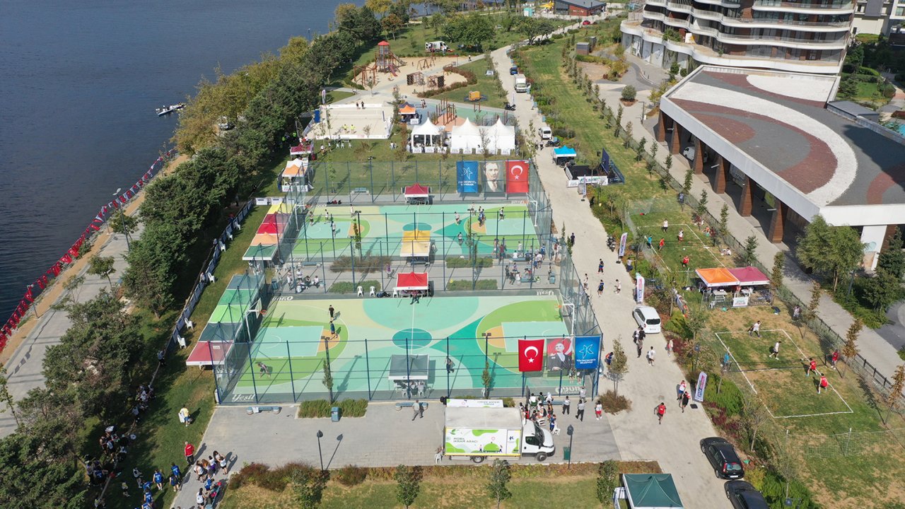 Küçükçekmece'de Spor Festivali düzenlendi