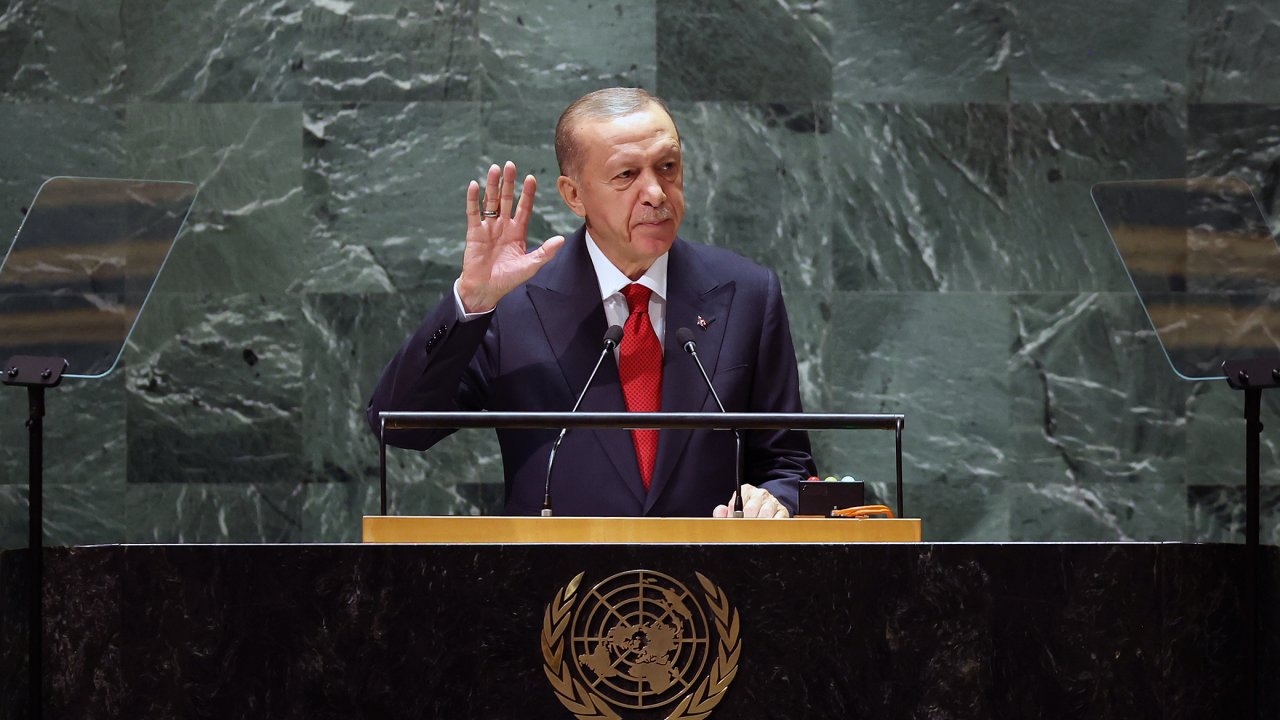 Erdoğan BM'de Suriye'nin kuzeyindekilere de sahip çıktı: Kaderine terk etmeyeceğiz