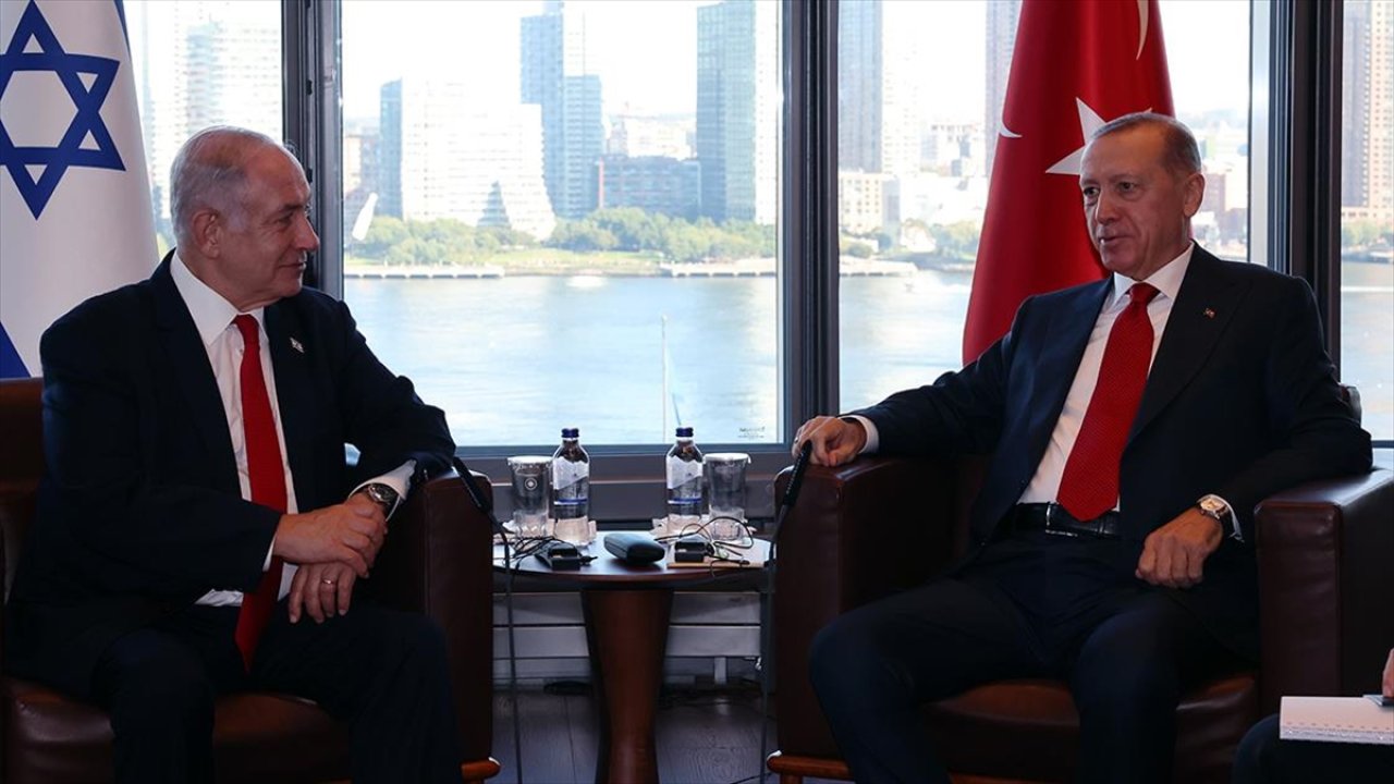 Erdoğan İsrail Başbakanı Netanyahu ile görüştü