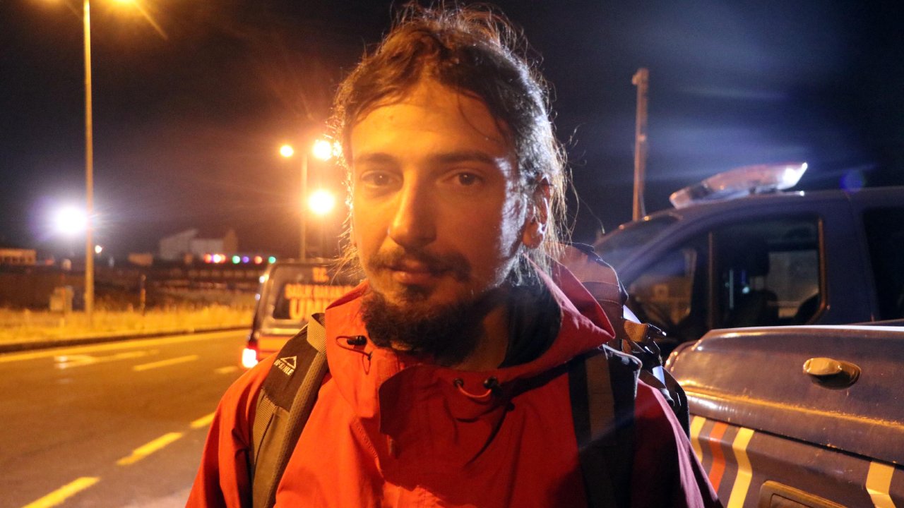 Polonyalı dağcı Erciyes Dağı'nda mahsur kaldı