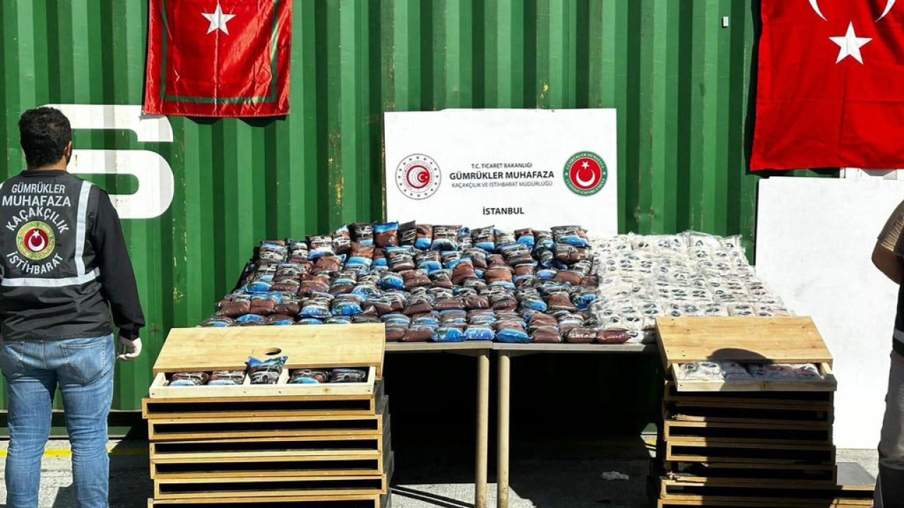 İstanbul'da dev uyuşturucu operasyonu: 180 milyon lira değerinde