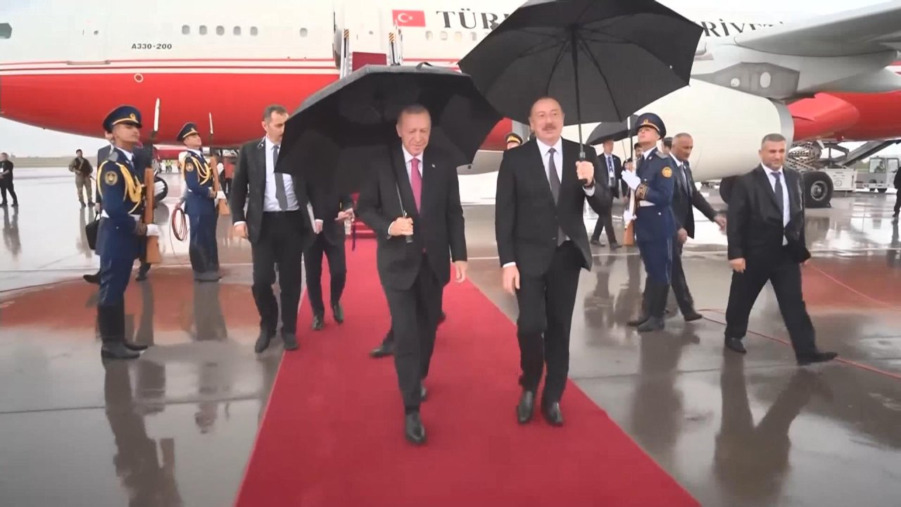 Cumhurbaşkanı Erdoğan, Aliyev'in daveti üzerine Nahçıvan’da