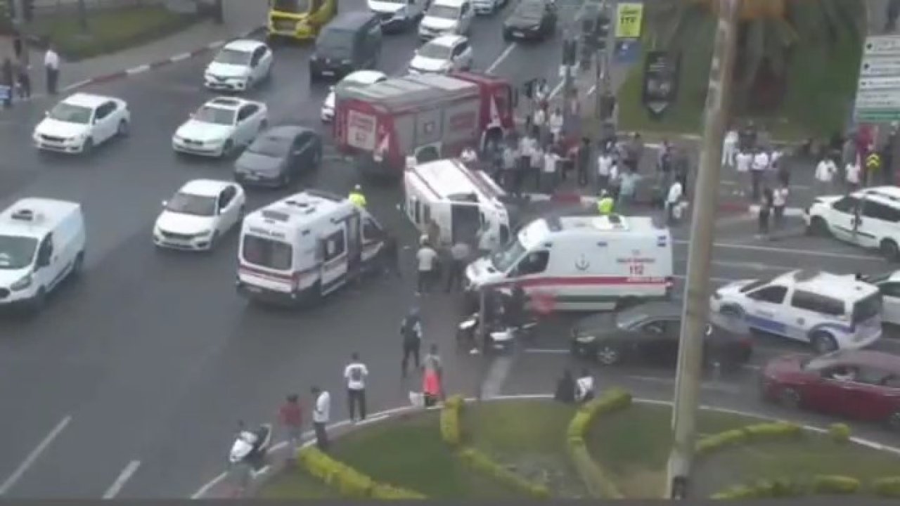 Vatan Caddesi'nde ambulans kazası!