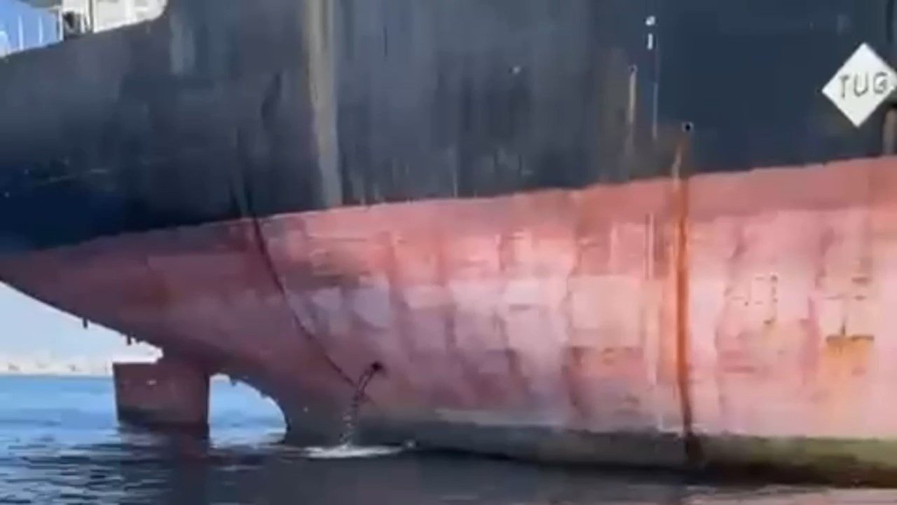 Marmara Denizi'ni kirleten gemiye dev ceza