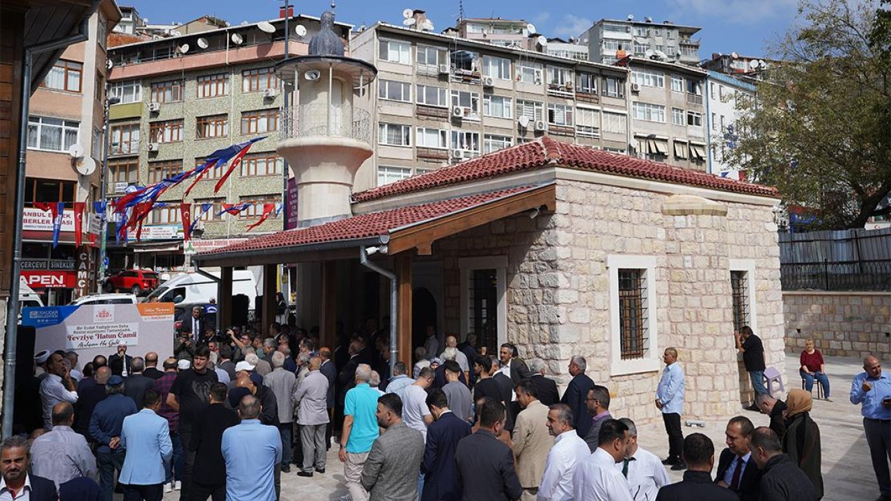 Bülbürderesi Fevziye Hatun Cami açıldı