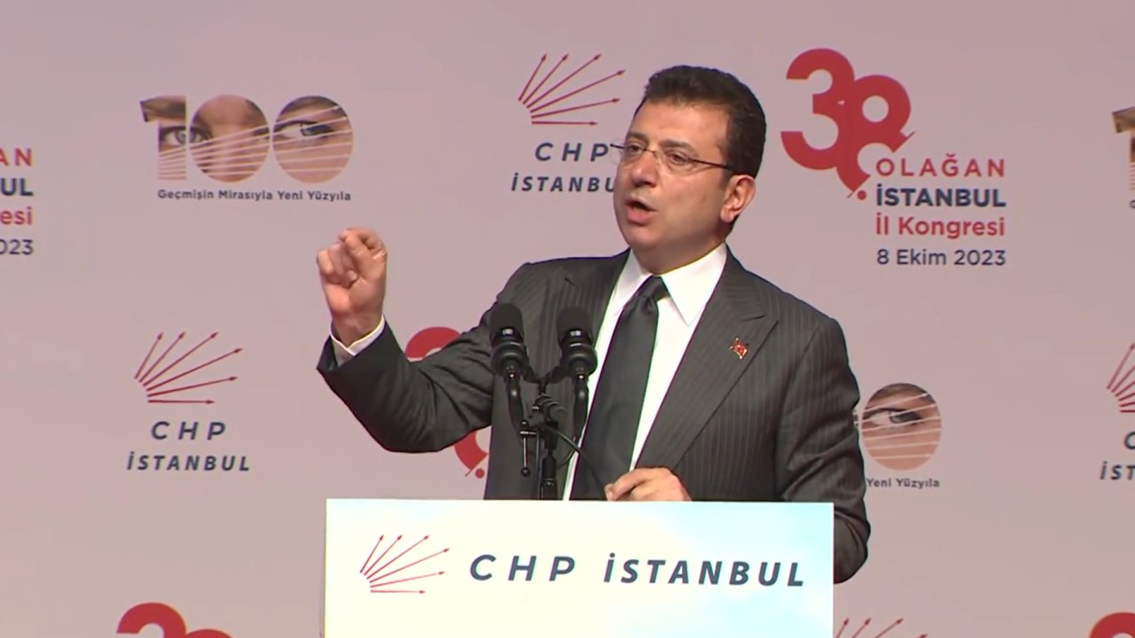 İmamoğlu CHP kongresinde tezahüratlarla karşılandı!