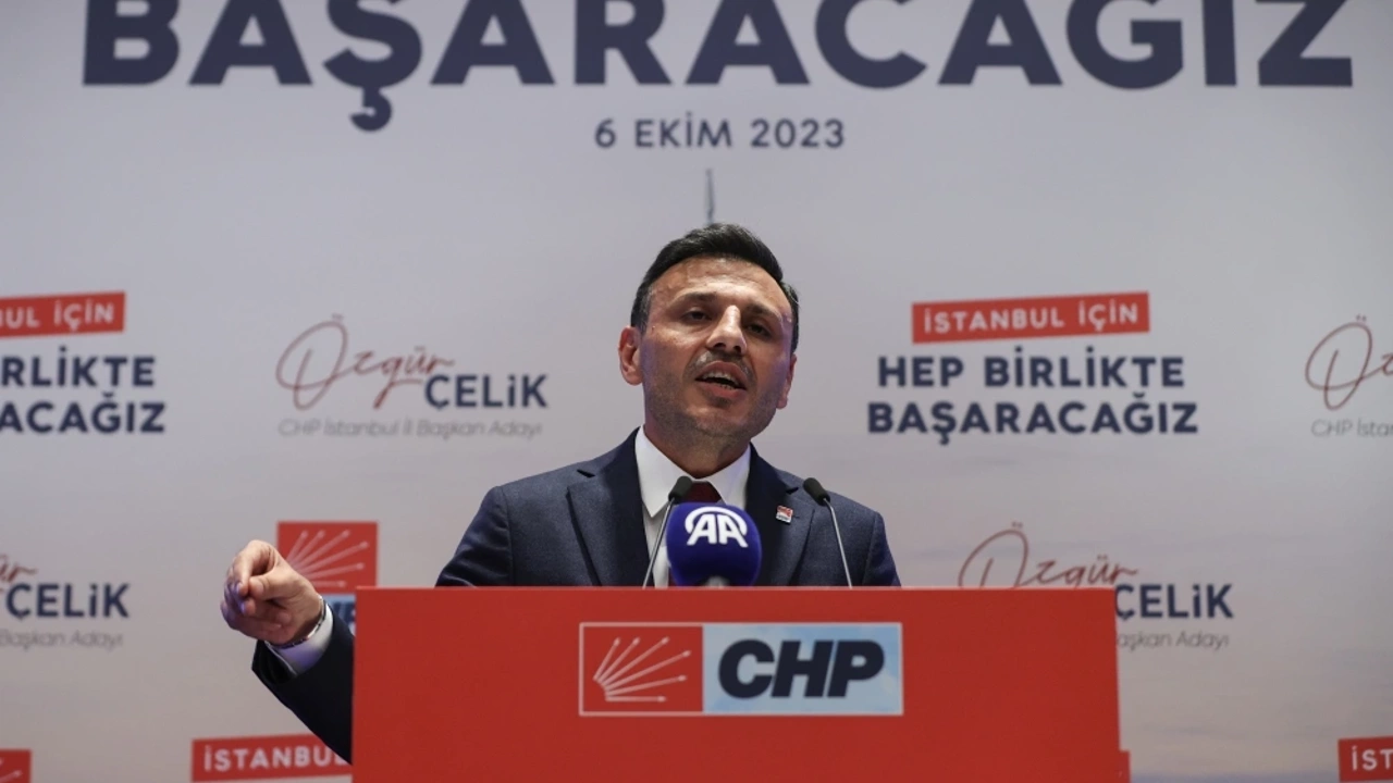 CHP İstanbul İl Başkanlığı'nı Özgür Çelik kazandı