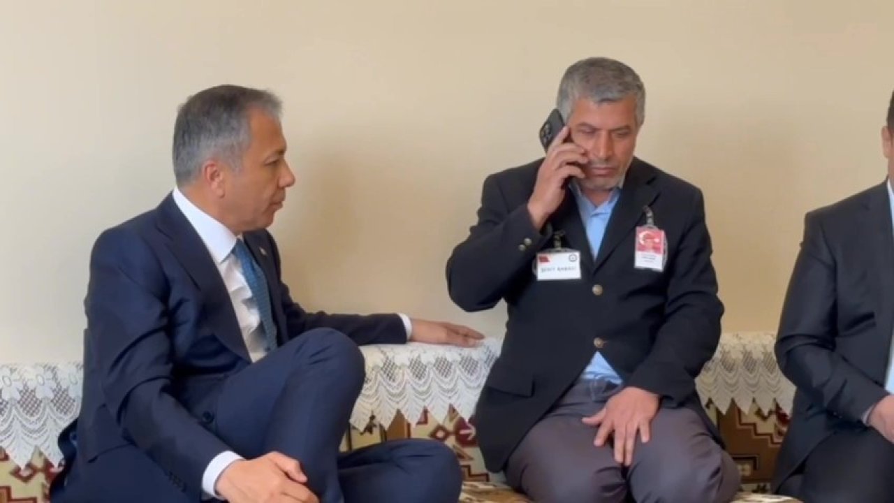 Cumhurbaşkanı Erdoğan, şehit polisin babasıyla görüştü