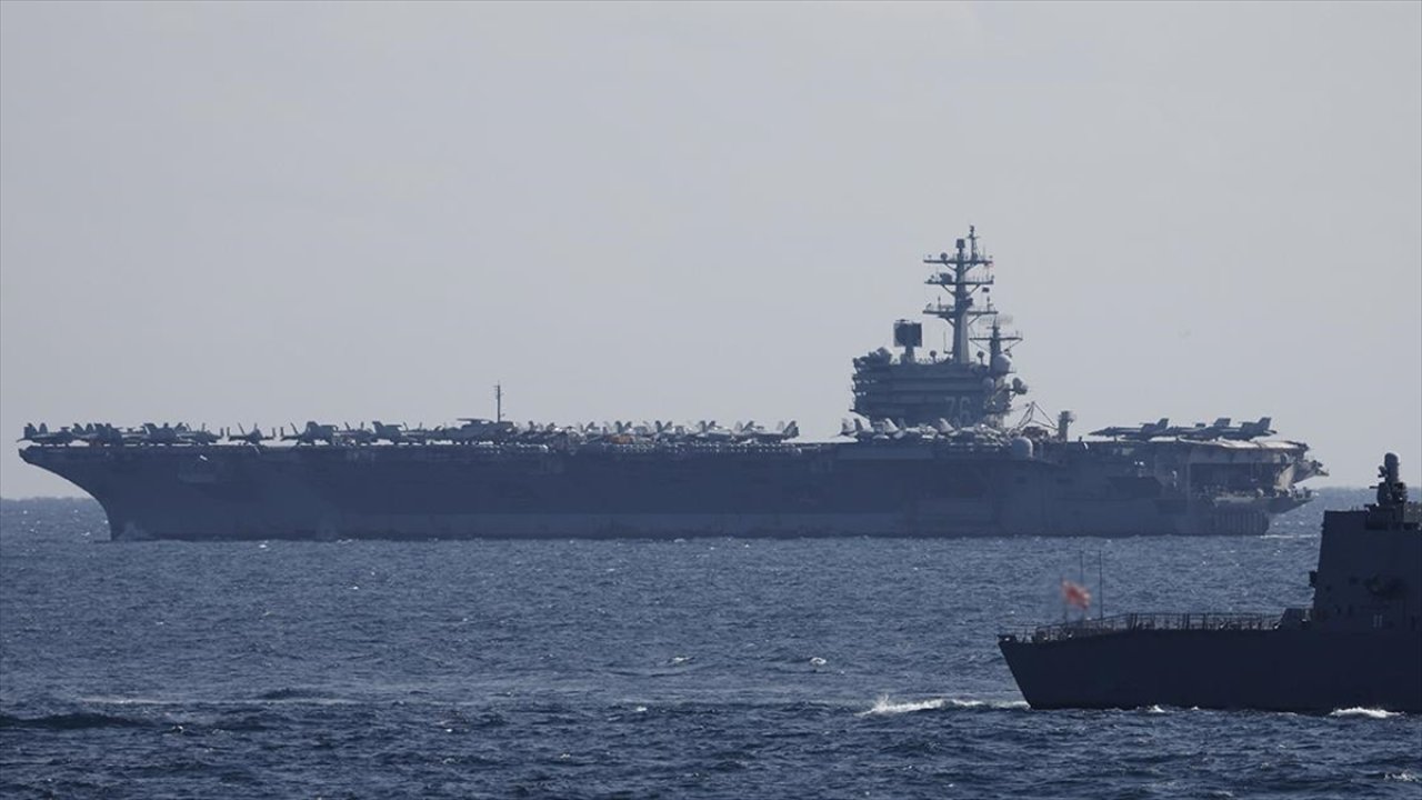 ABD'den 6 ay sonra ilk: Güney Kore'ye uçak gemisi gönderdi