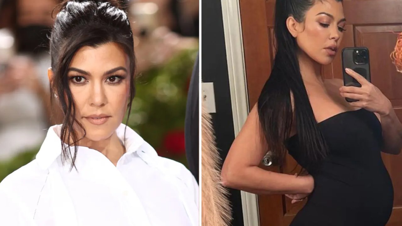 Kourtney Kardashian'dan 44 yaşında hamile kalmasını eleştirenlere tepki: 'Ne cüretle!'