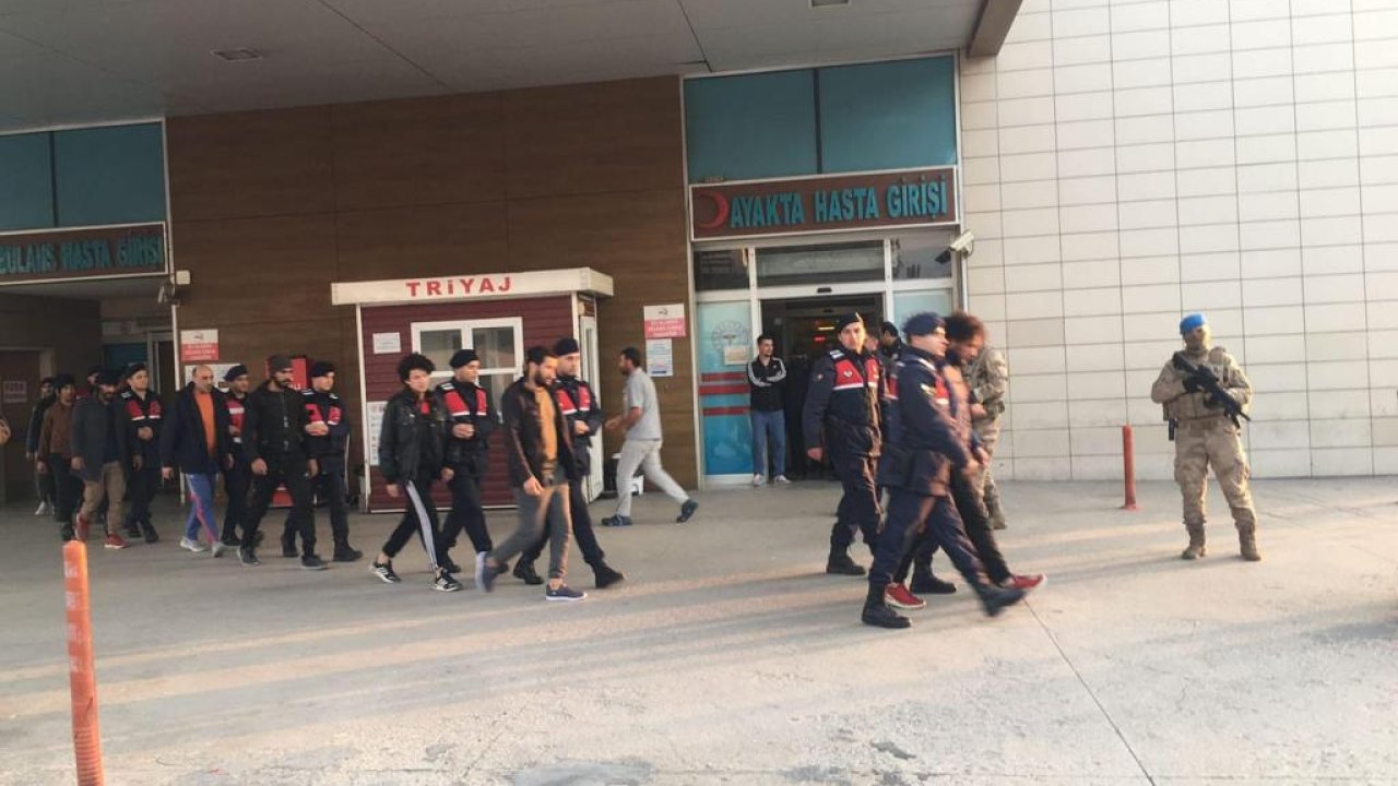 Bursa'da 10 kaçak göçmen yakalandı