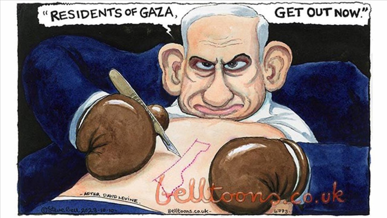 Guardian, Netanyahu çizimi nedeniyle 40 yıllık karikatüristini kovdu