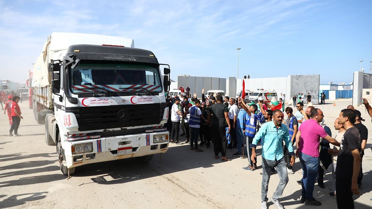 Türkiye'den, Gazze'ye sağlık malzemesi yardımı