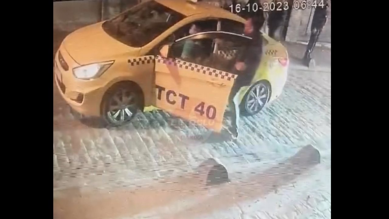 Taksici dehşet saçtı! Sevgilisine laf attığı adamı bıçakladı!