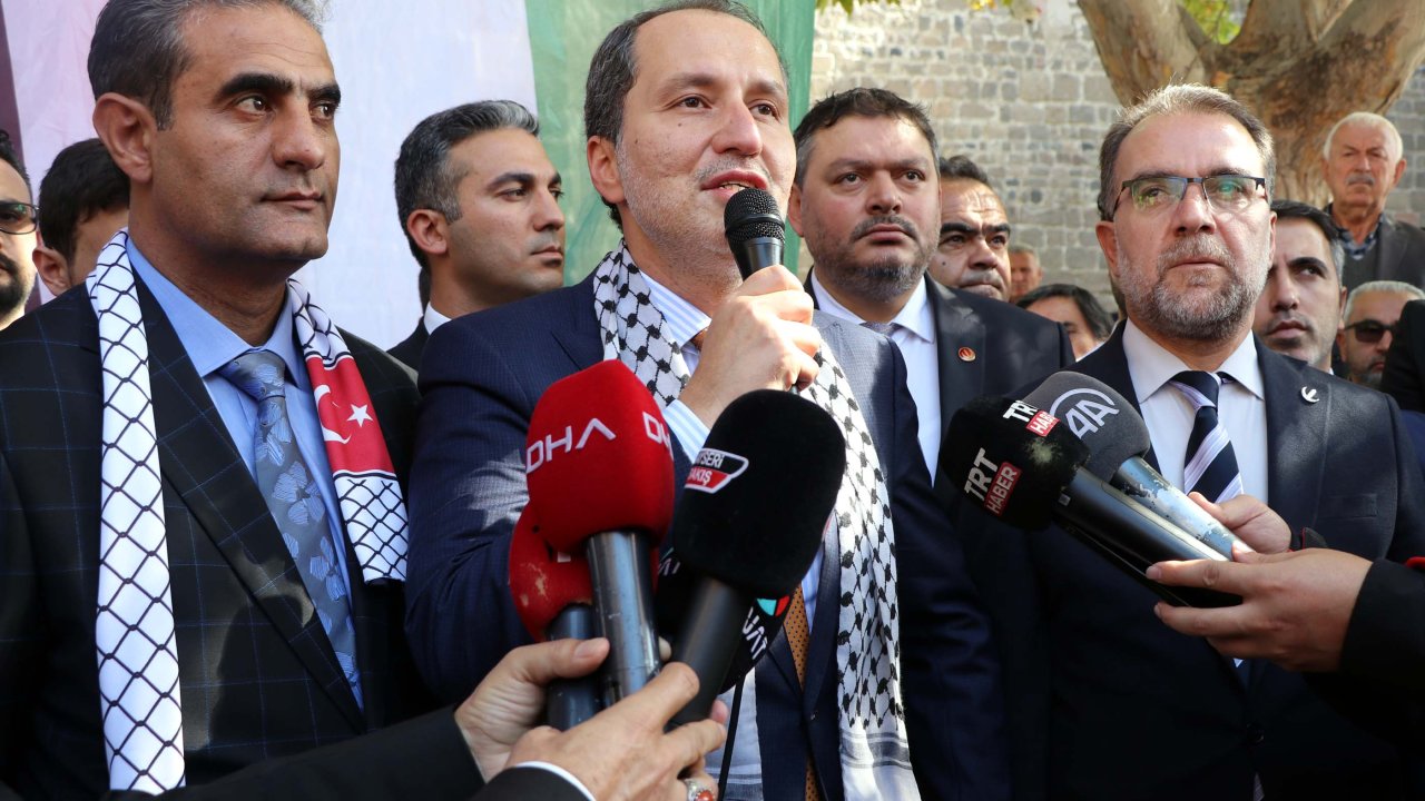 Fatih Erbakan yaptırım çağrısını yineledi: 'Hedefleri sadece Filistin değil, Türkiye'yi de yutmak'
