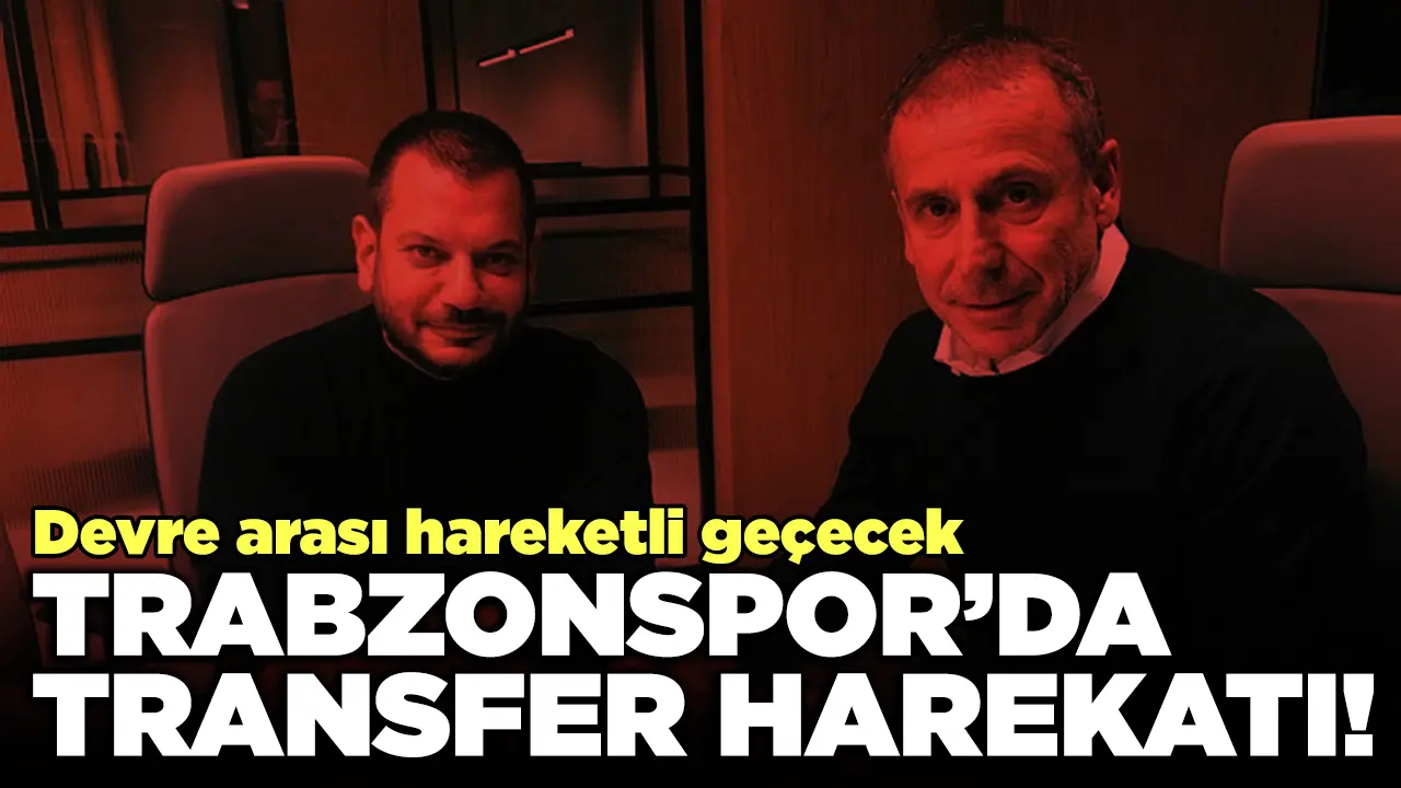 Trabzonspor'da devre arası transfer harekatı başlıyor! Takviyeler arka arkaya gelecek
