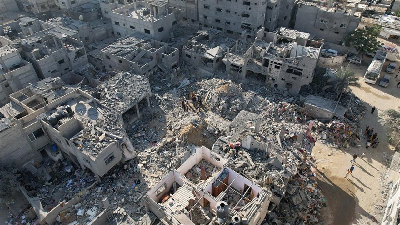 İsrail saldırılarında nüfusun yüzde 70'ini yerinden etti
