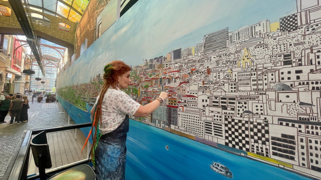 “Dev İstanbul” tablosu tamamlandı
