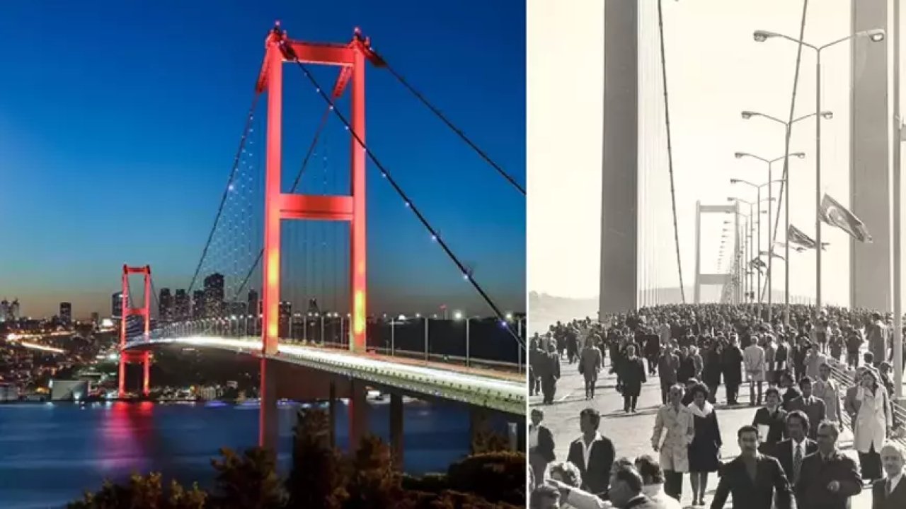 15 Temmuz Şehitler Köprüsü 50 yaşında