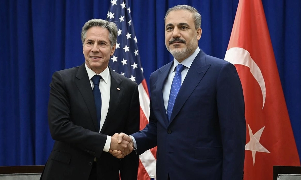 Bakan Fidan ile ABD Dışişleri Bakanı Blinken İstanbul'da bir araya geldi