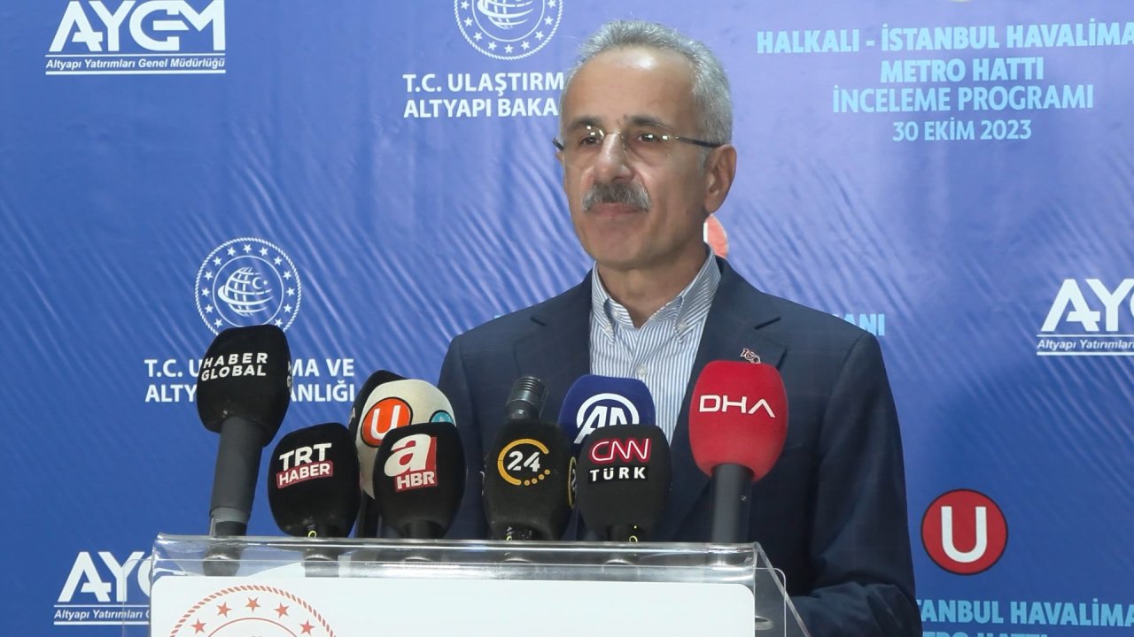 Bakan Uraloğlu tarih verdi: Halkalı-İstanbul Havalimanı metrosu ne zaman açılacak?