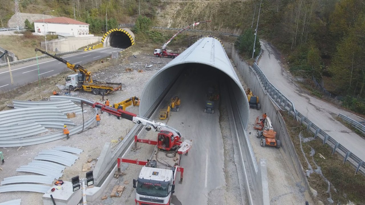 Bolu Dağı Tüneli ulaşıma açılıyor